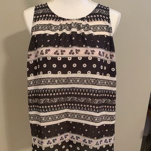 Loft sleeveless blouse